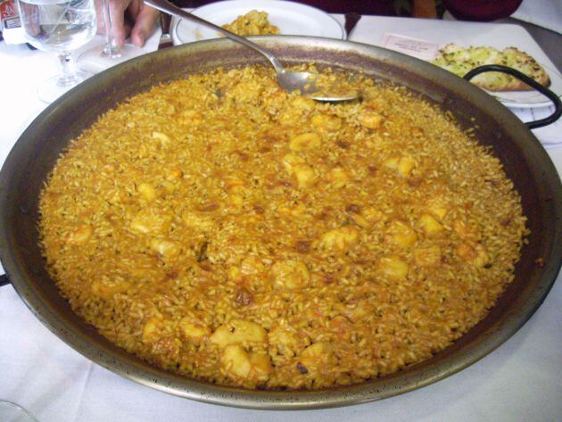Arroz senyoret en Casa Roberto, en Valencia
