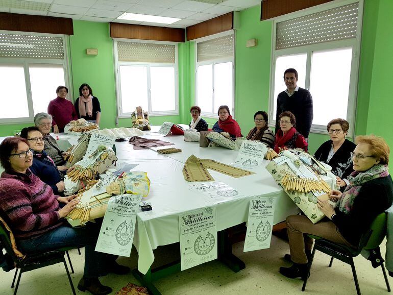 Presentación del XV Encontro de Palilleiras en San Ciprián