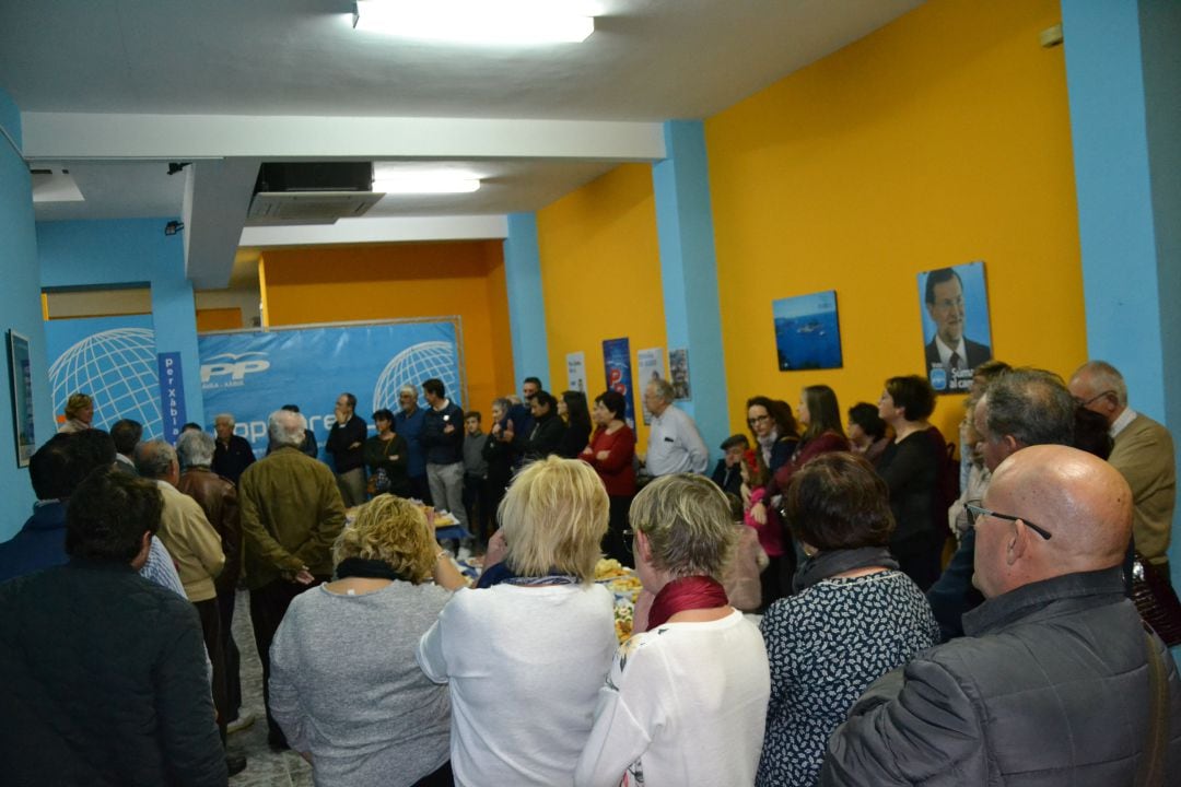 Encuentro navideño del PP de Xàbia.