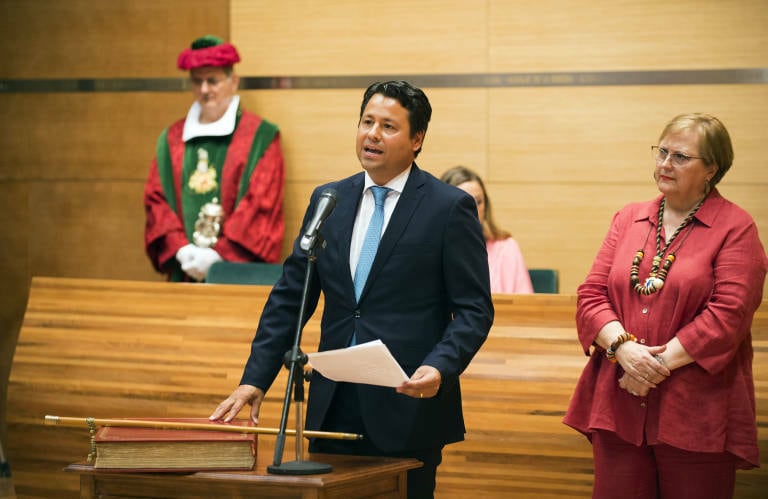 Javier Montero Hernández, en la Diputación de Valencia