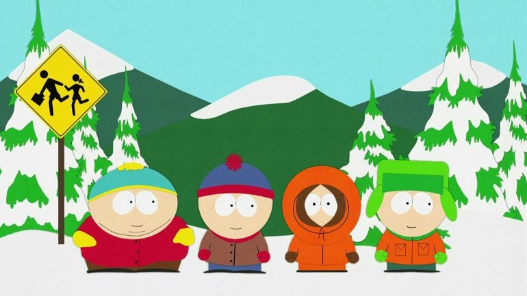 Los cuatro protagonistas de &#039;South Park&#039;