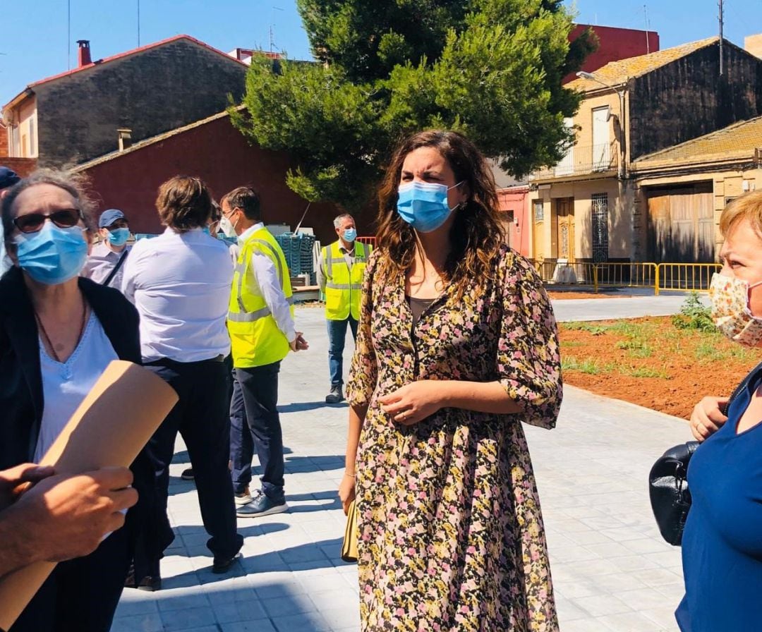 Sandra Gómez en Castellar l&#039;Oliveral 
 