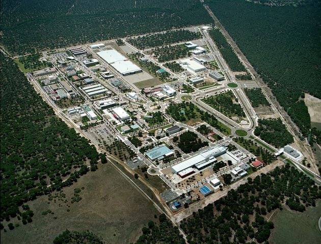 Vista aérea del Parque Tecnológico de Boecillo