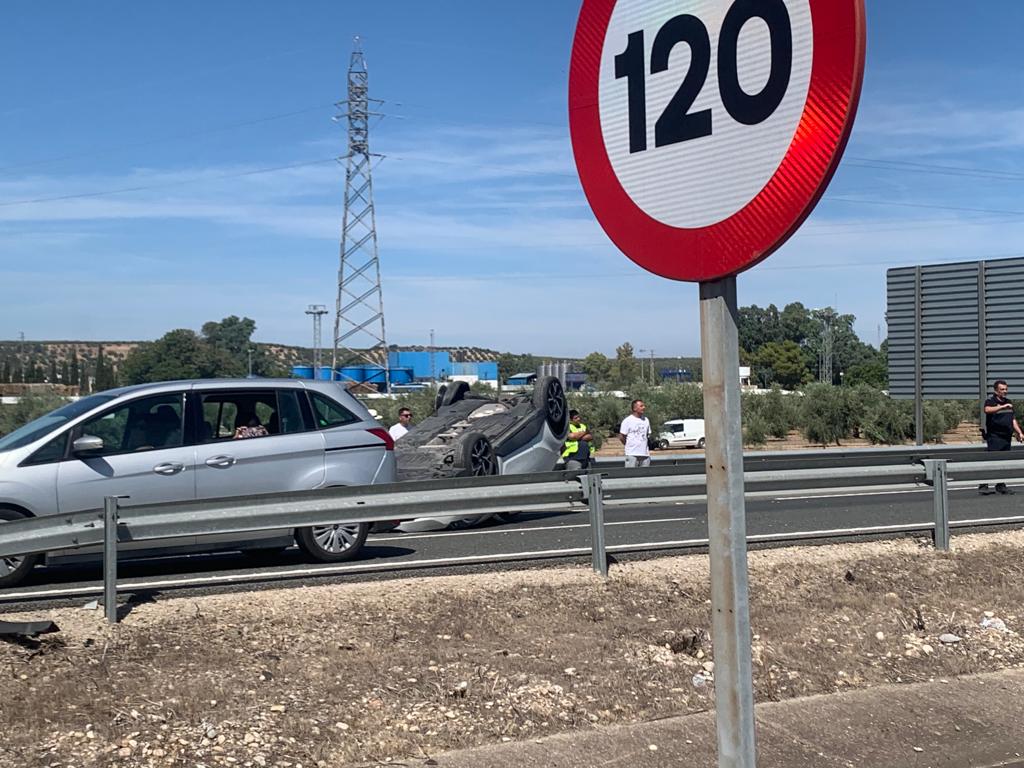 Accidente en la A-44