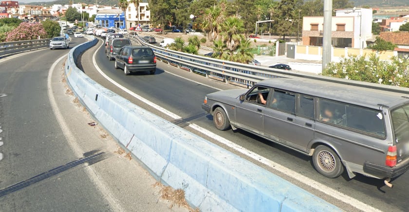 Lugar donde se ha producido el accidente