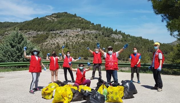 El trabajo de los voluntarios es fundamental en la labor social que realiza Cruz Roja.