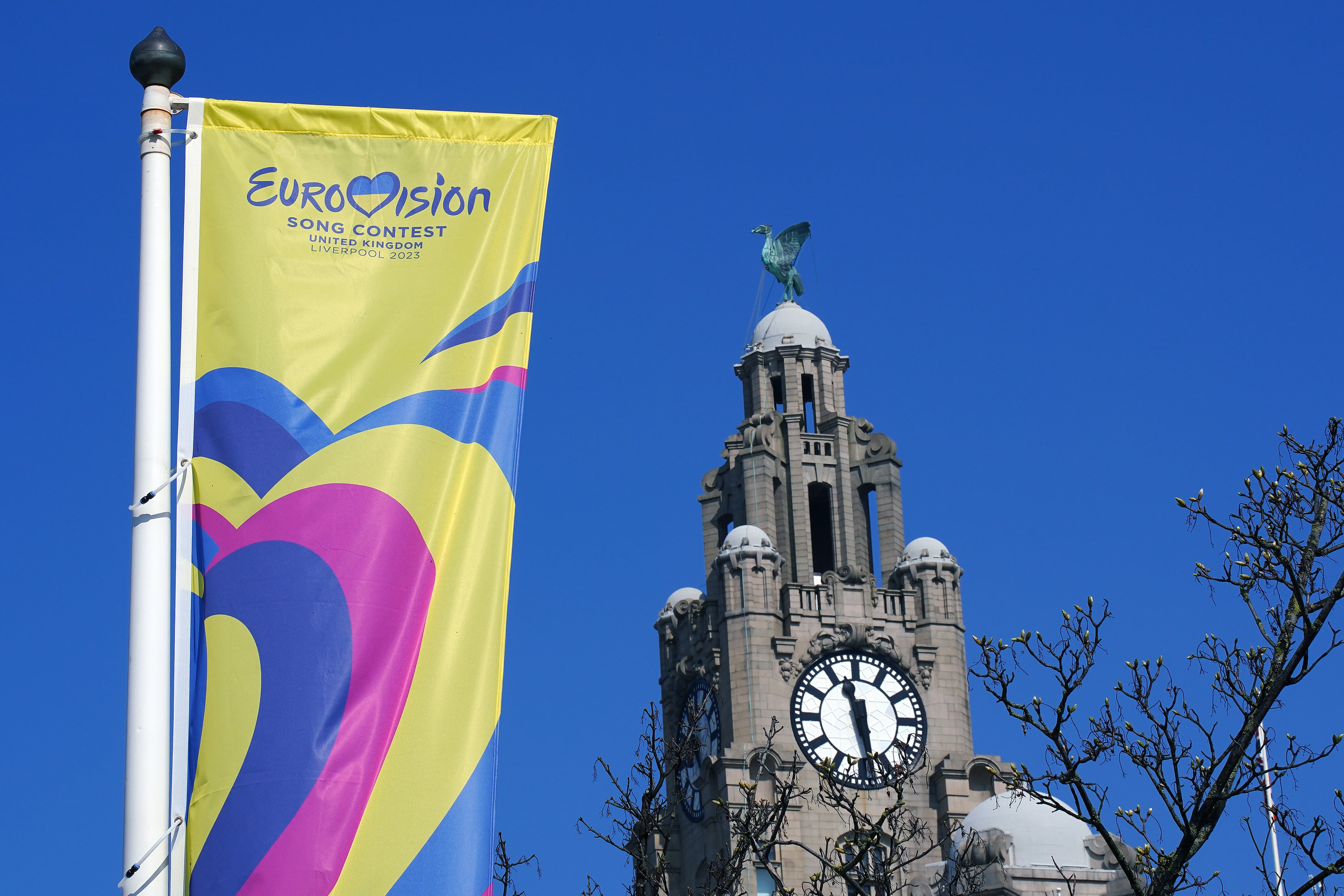 Liverpool se prepara para el festival de Eurovisión 2023