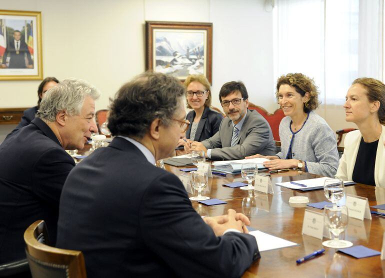 El Govern reunit amb la delegació negociadora de la UE