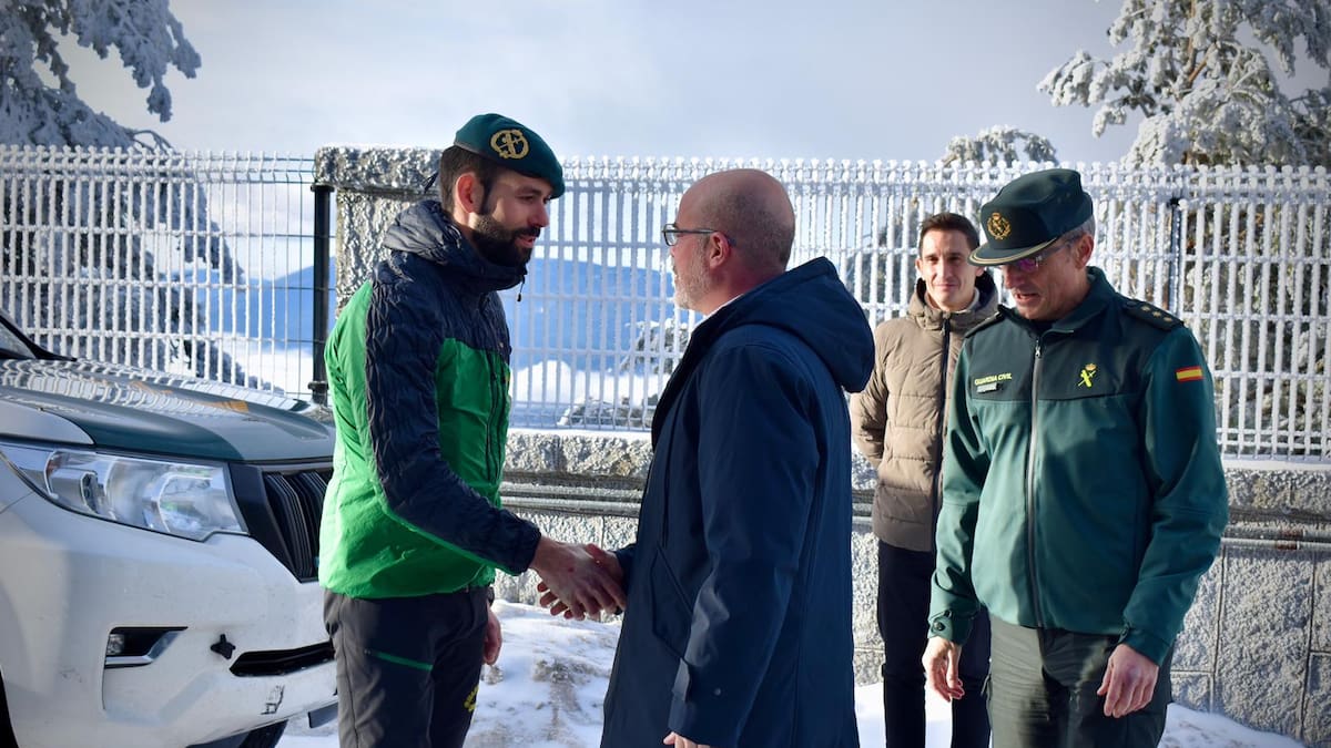 El delegado del Gobierno pide prudencia en la montaña tras 31 rescates en la Sierra de Madrid en lo que va de invierno