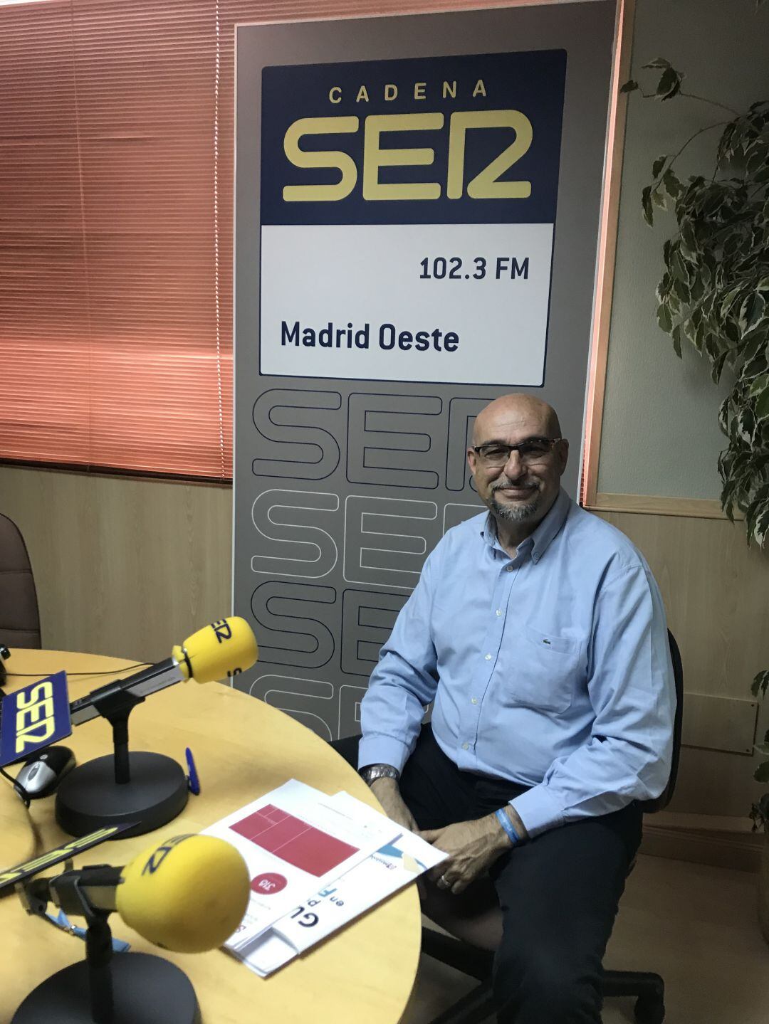 Luiz Muñiz, coordinador de la concejalía de Juventud de Móstoles