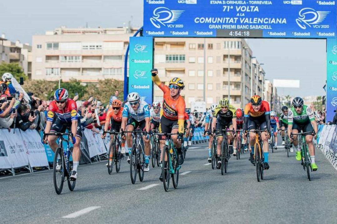 Un momento del final de la 3ª etapa de la pasada edición