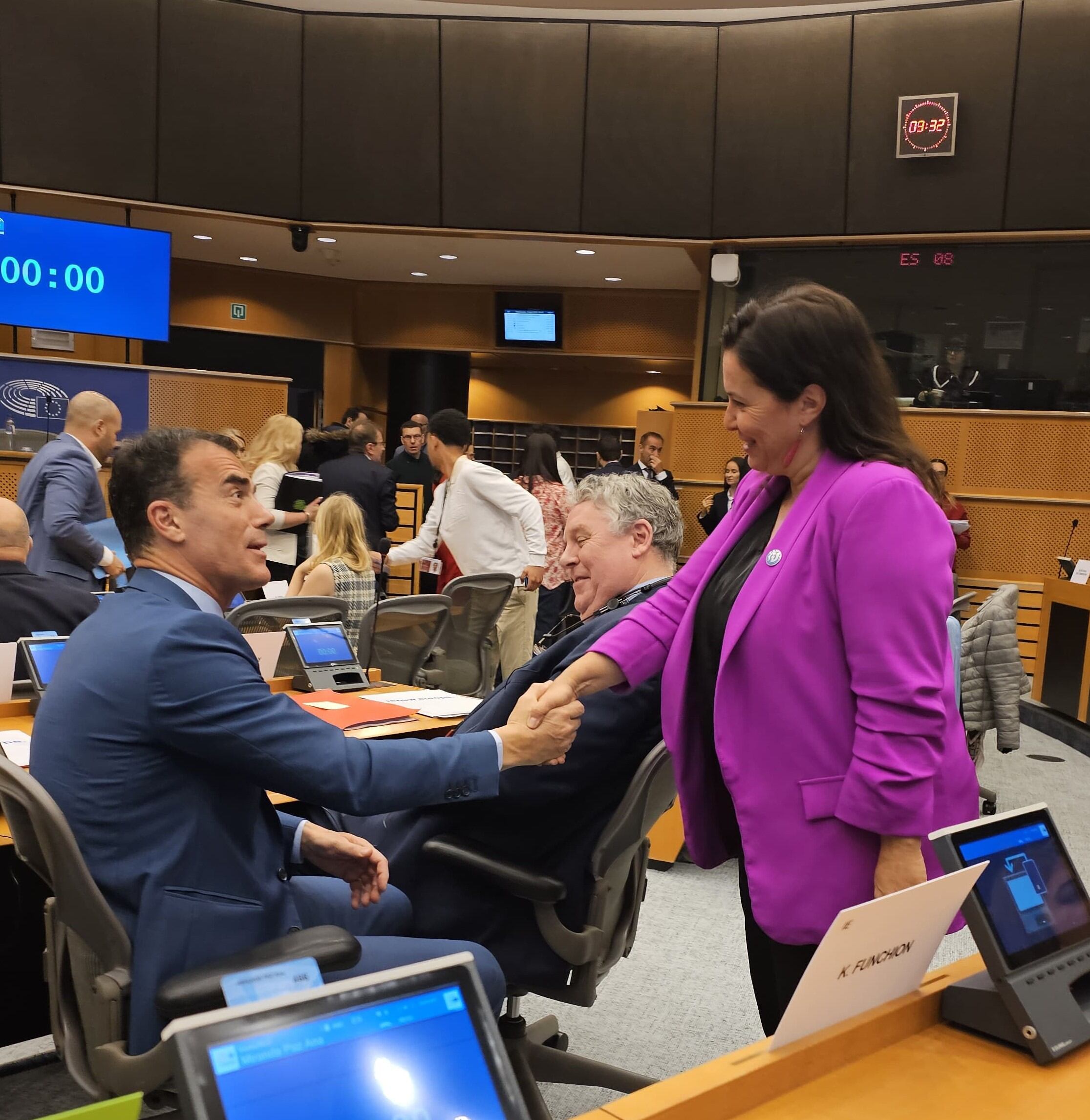 Ana Miranda y Sandro Gozi celebran el &quot;BridgeforEU&quot;