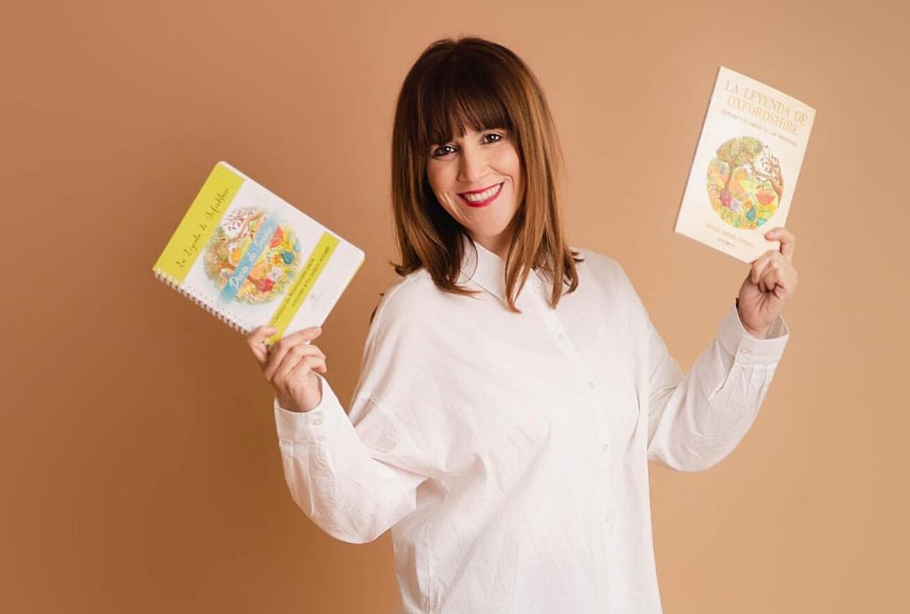 Esther Jiménez, autora de La leyenda de Oxfordshire, Edward y el Jardín de las emociones
