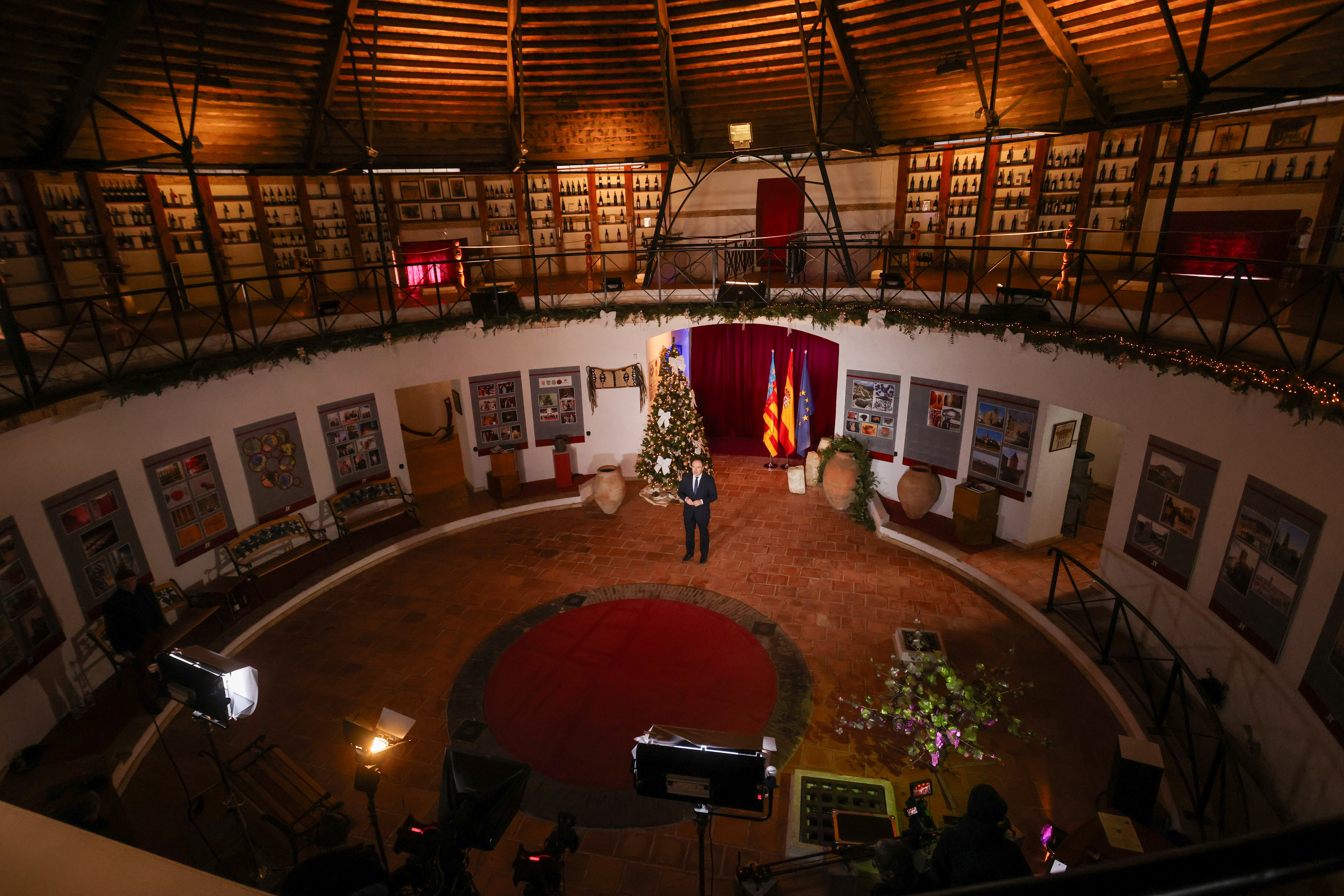 Juanfran Pérez Llorca en el discurso de Nochevieja de 2025