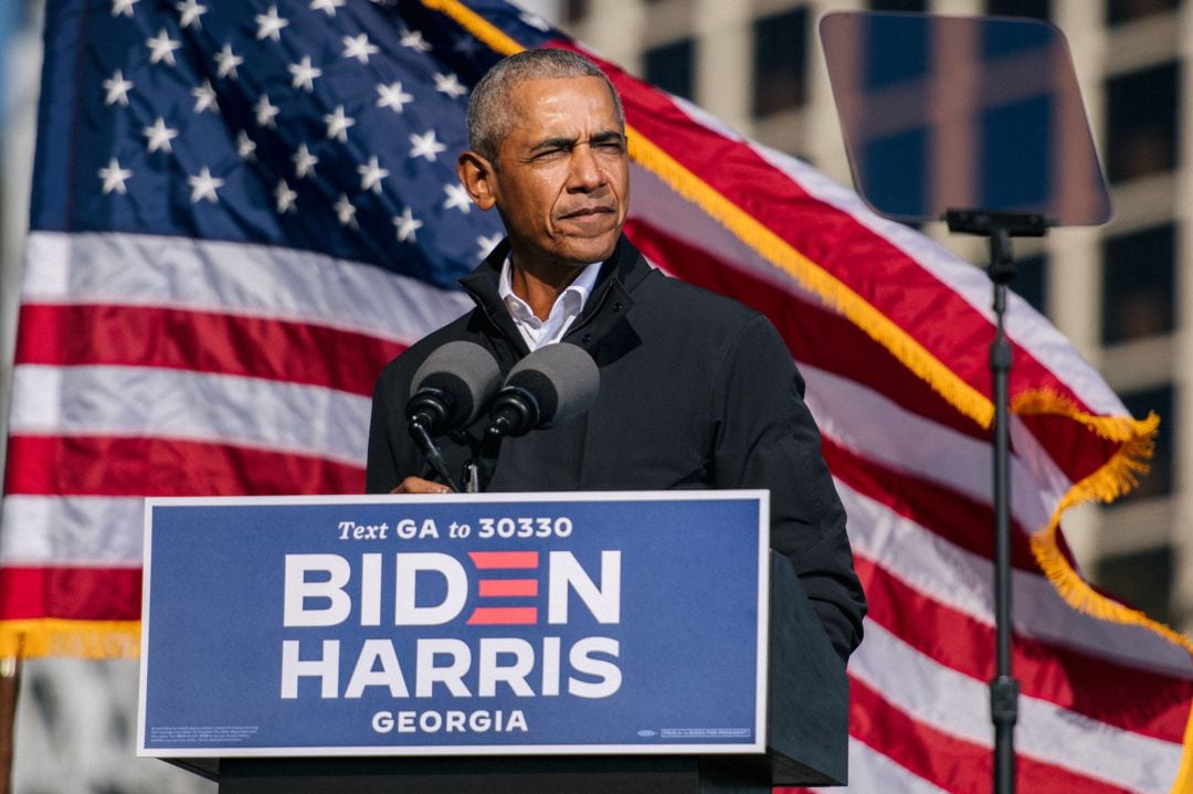 Barack Obama, en un mitin celebrado en Atlanta el pasado 2 de noviembre.