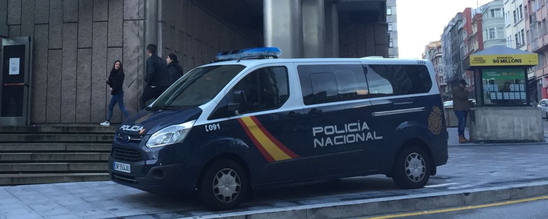 Policía Nacional en los juzgados