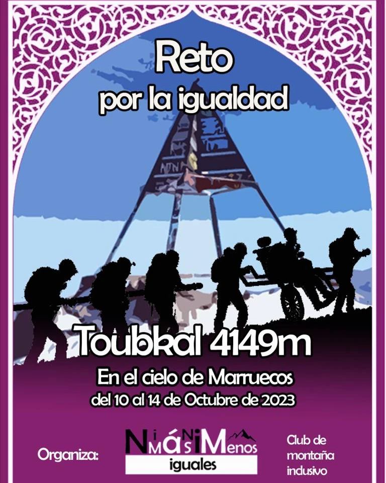El reto del Toubkhal, en Marruecos