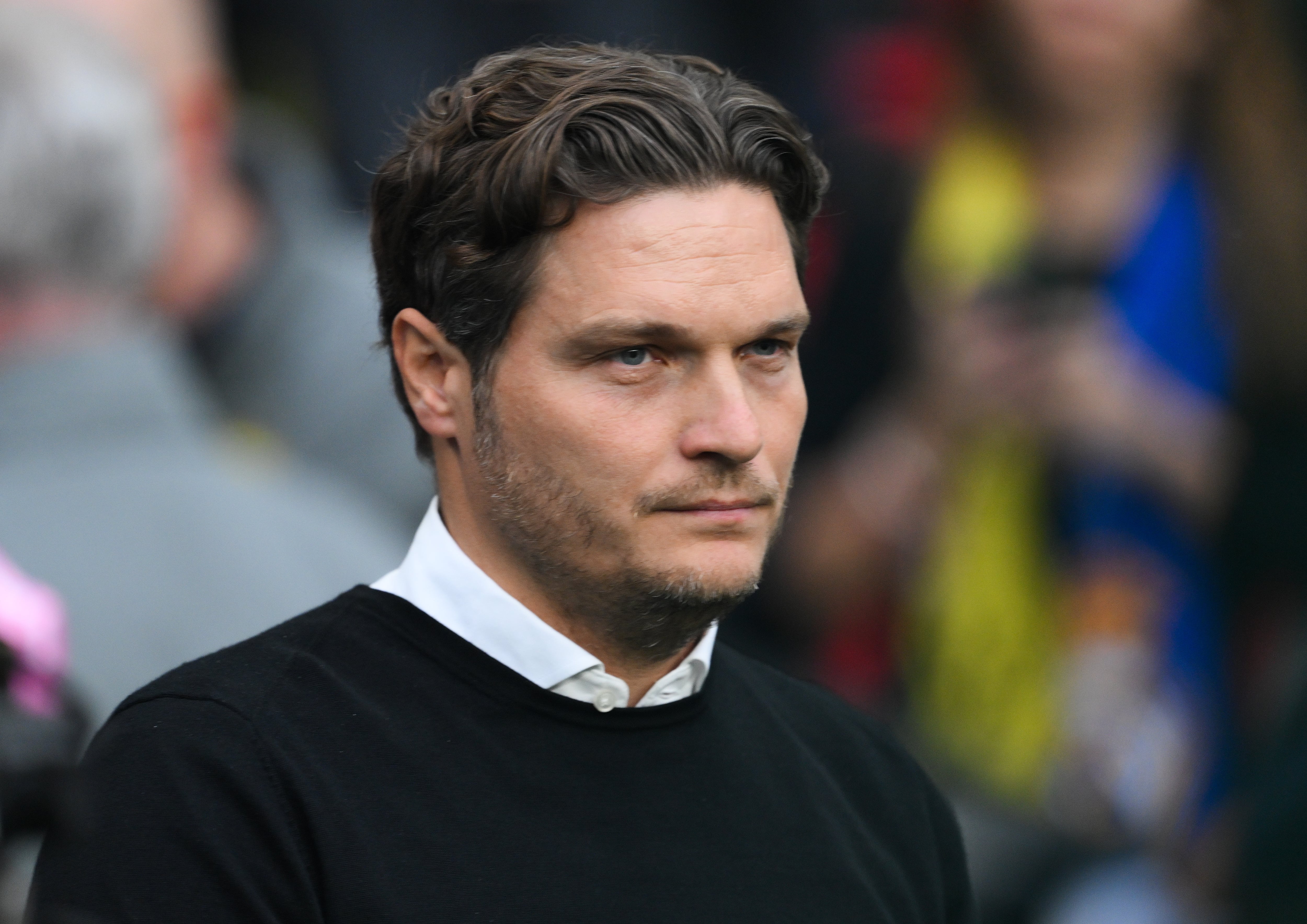 Edin Terzic durante la final de la Champions frente al Real Madrid en la temporada 23/24