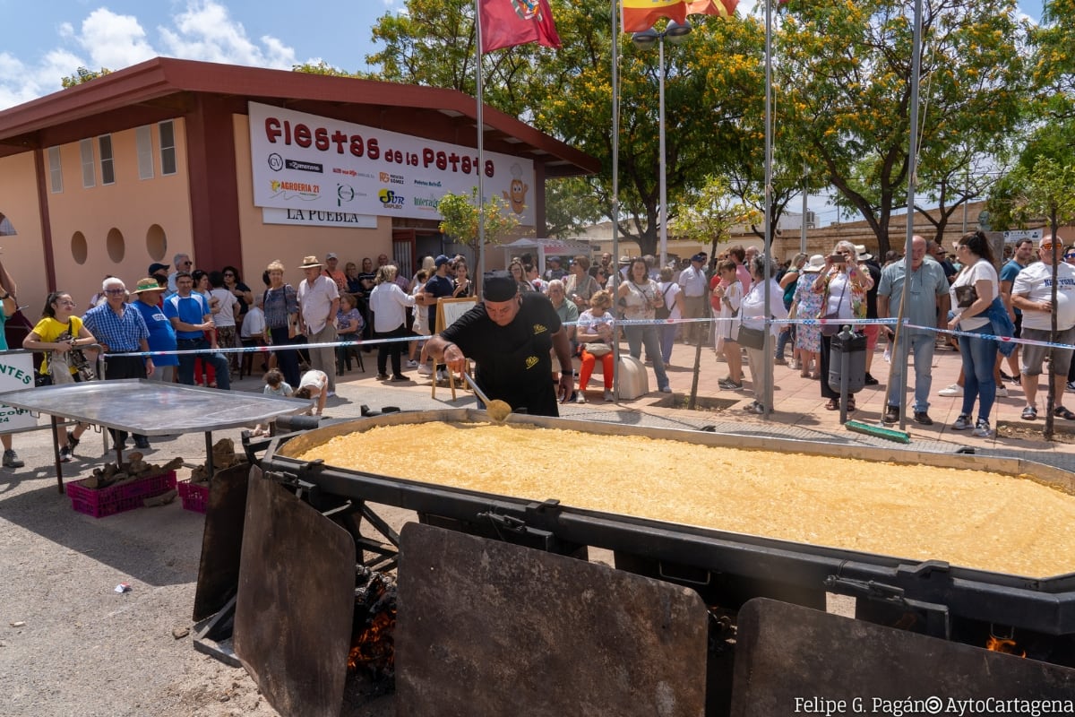 Fiesta de la Patata en La Puebla, Campo de Cartagena.