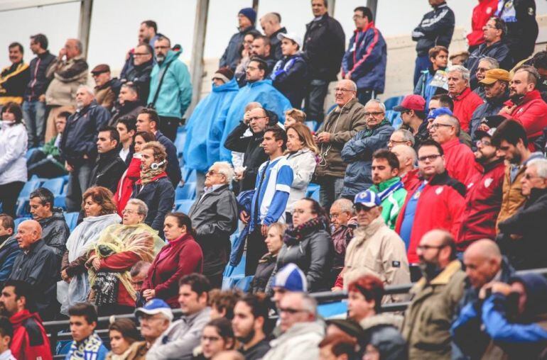 Los aficionados del Hércules CF