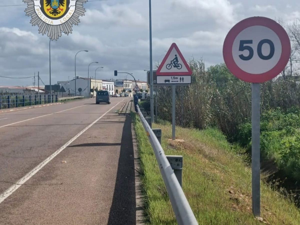 Puesto a disposición judicial por circular a 124 km/h en una vía limitada a 50km/h en Talavera la Real