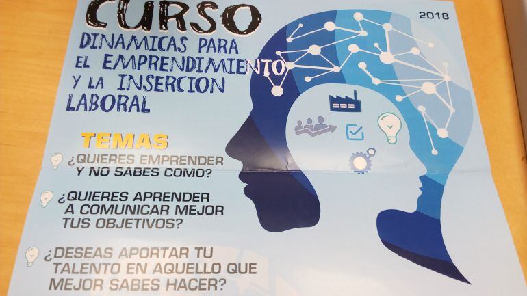 Contenidos del curso sobre emprendimiento a realizar en Medina del Campo