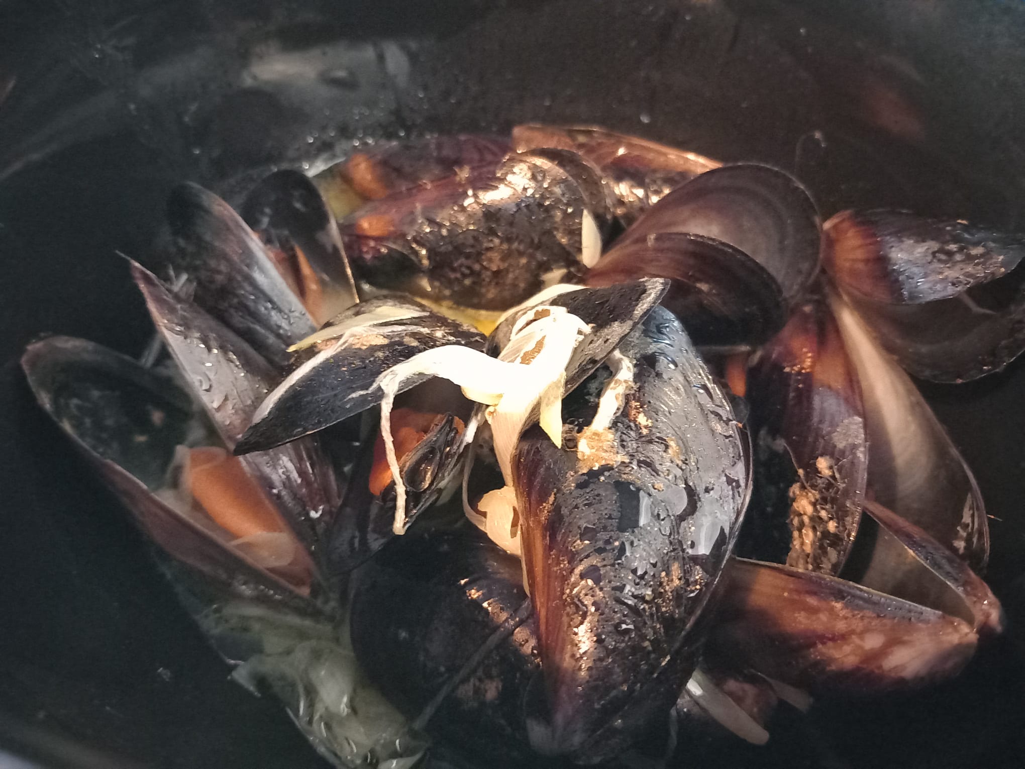 Mejillones estilo belga