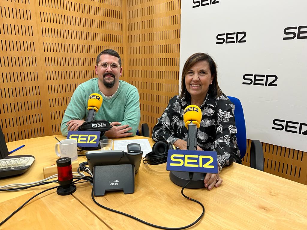 Jose Antonio Sánchez y María José Alarcón en Siempre Real Murcia