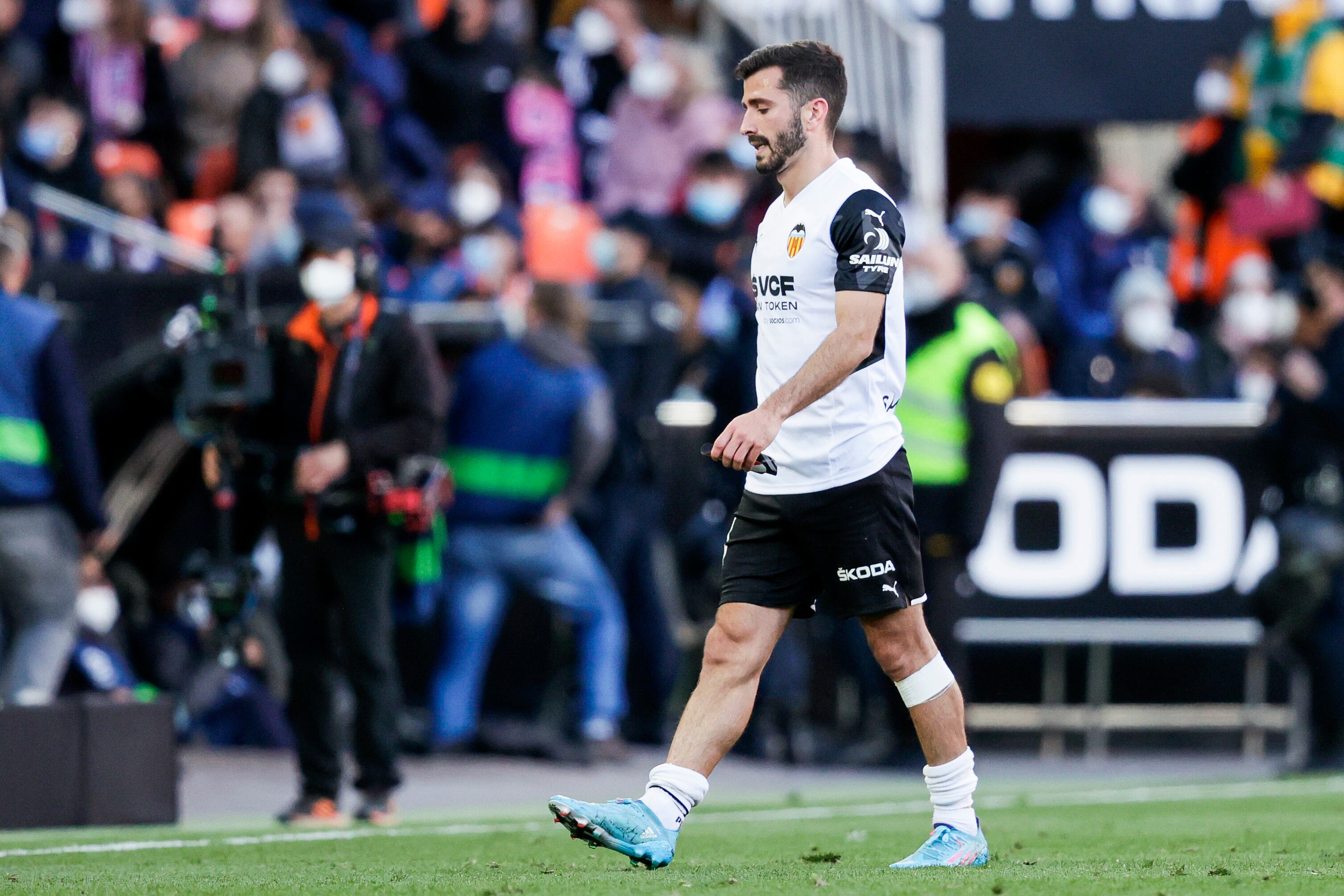 José Luis Gayà, durante el partido ante el FC Barcelona