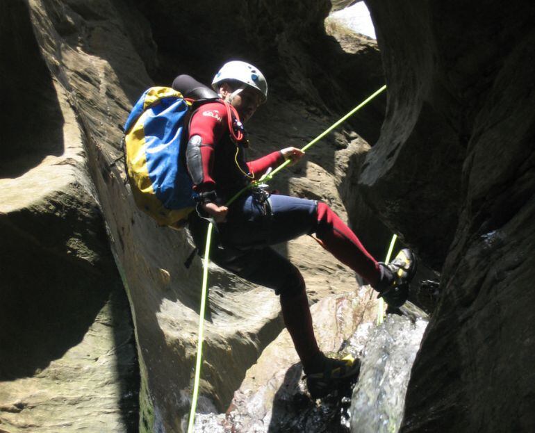 Rescatado un espeleólogo en los Chorros de Riópar