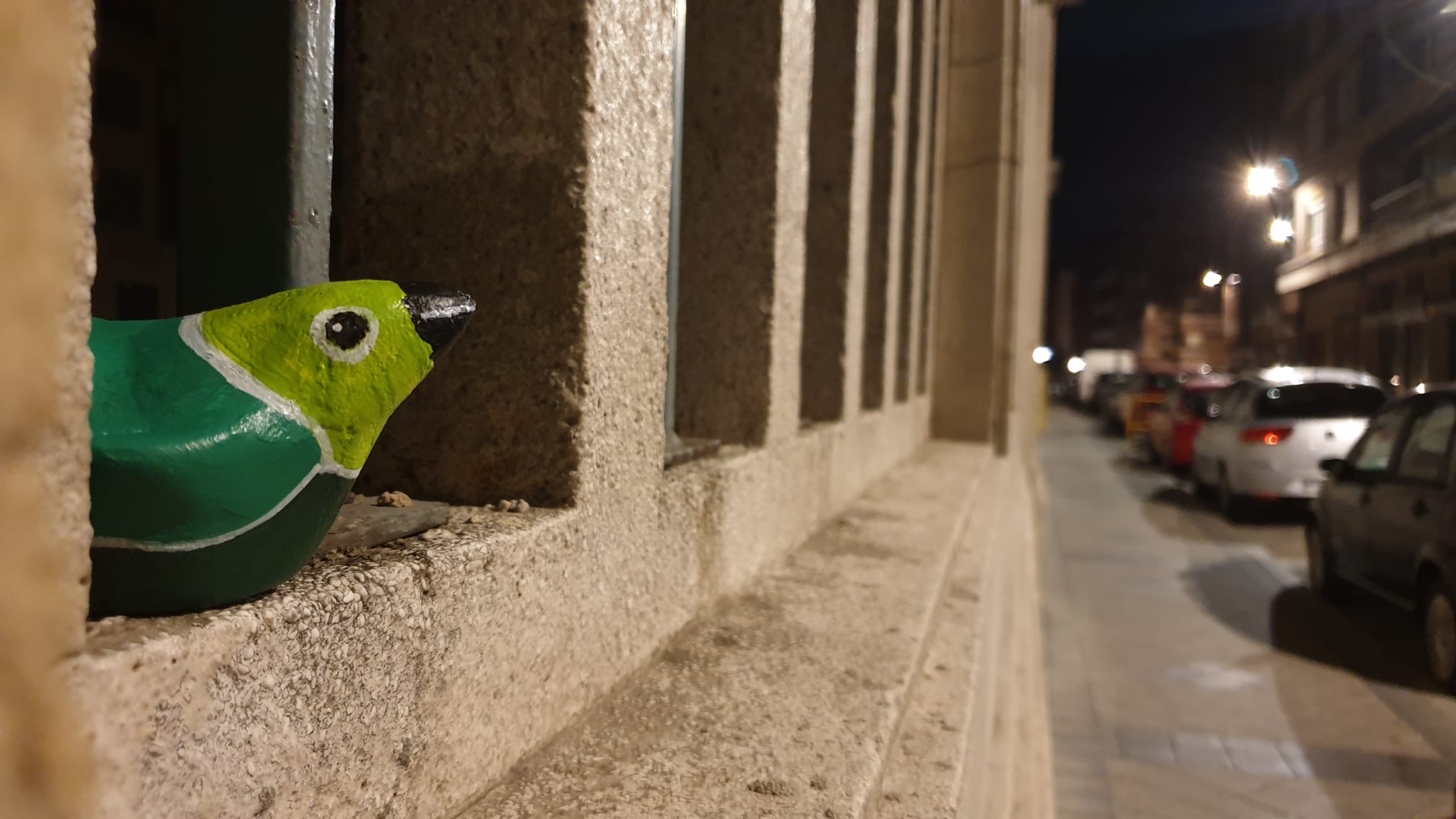 Un #VallaPájaro en Valladolid