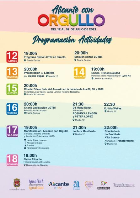 Programa del Orgullo LGBTI 2021