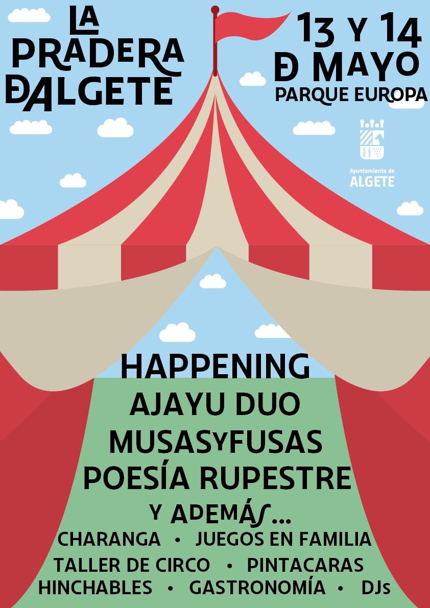 La cita tendrá lugar el 13 y el 14 de mayo en el Parque Europa y abarcará actividades familiares, música infantil, hinchables, talleres y mucho más, todo de carácter gratuito