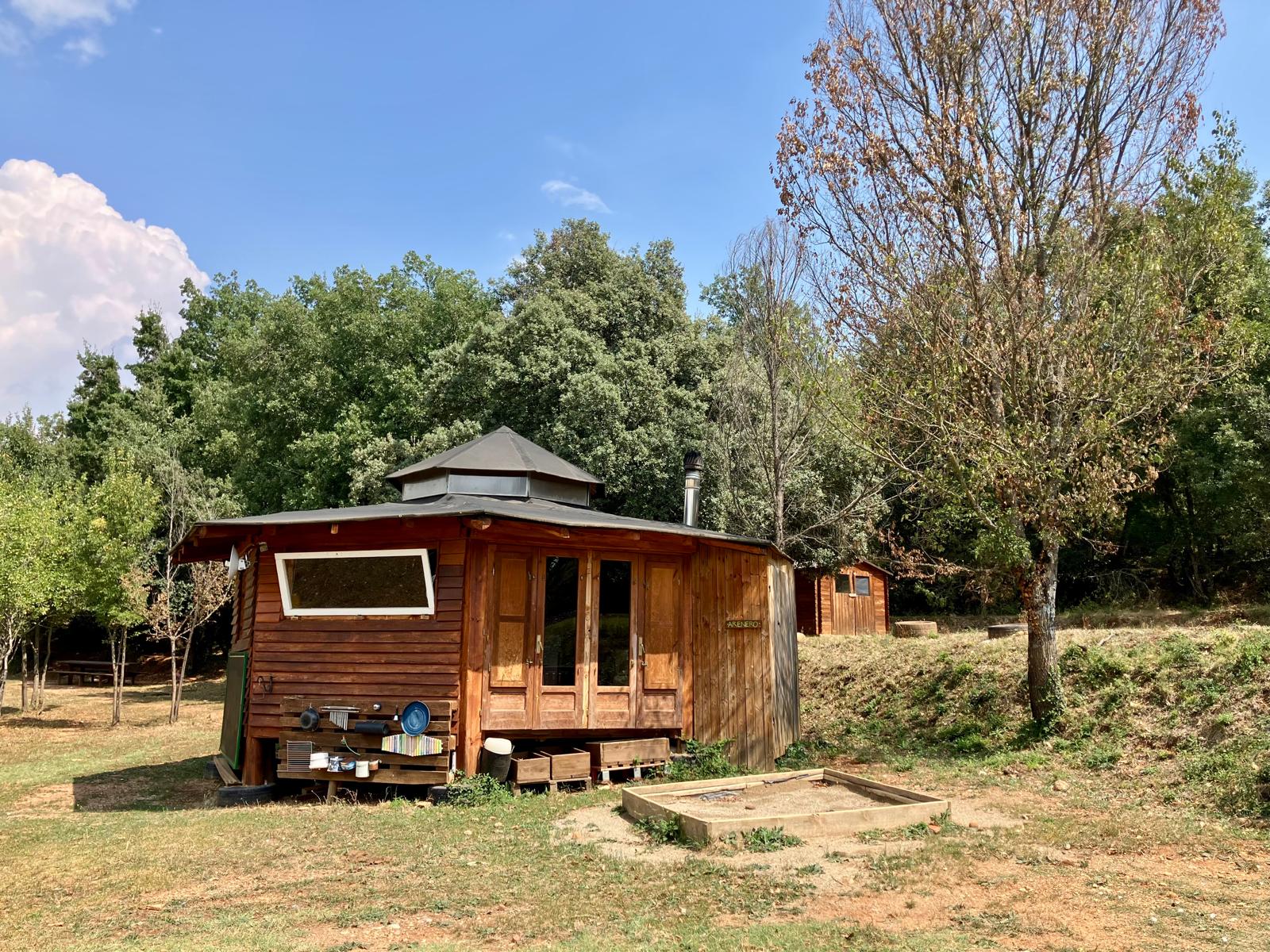 Aula de la escuela O chinebro.