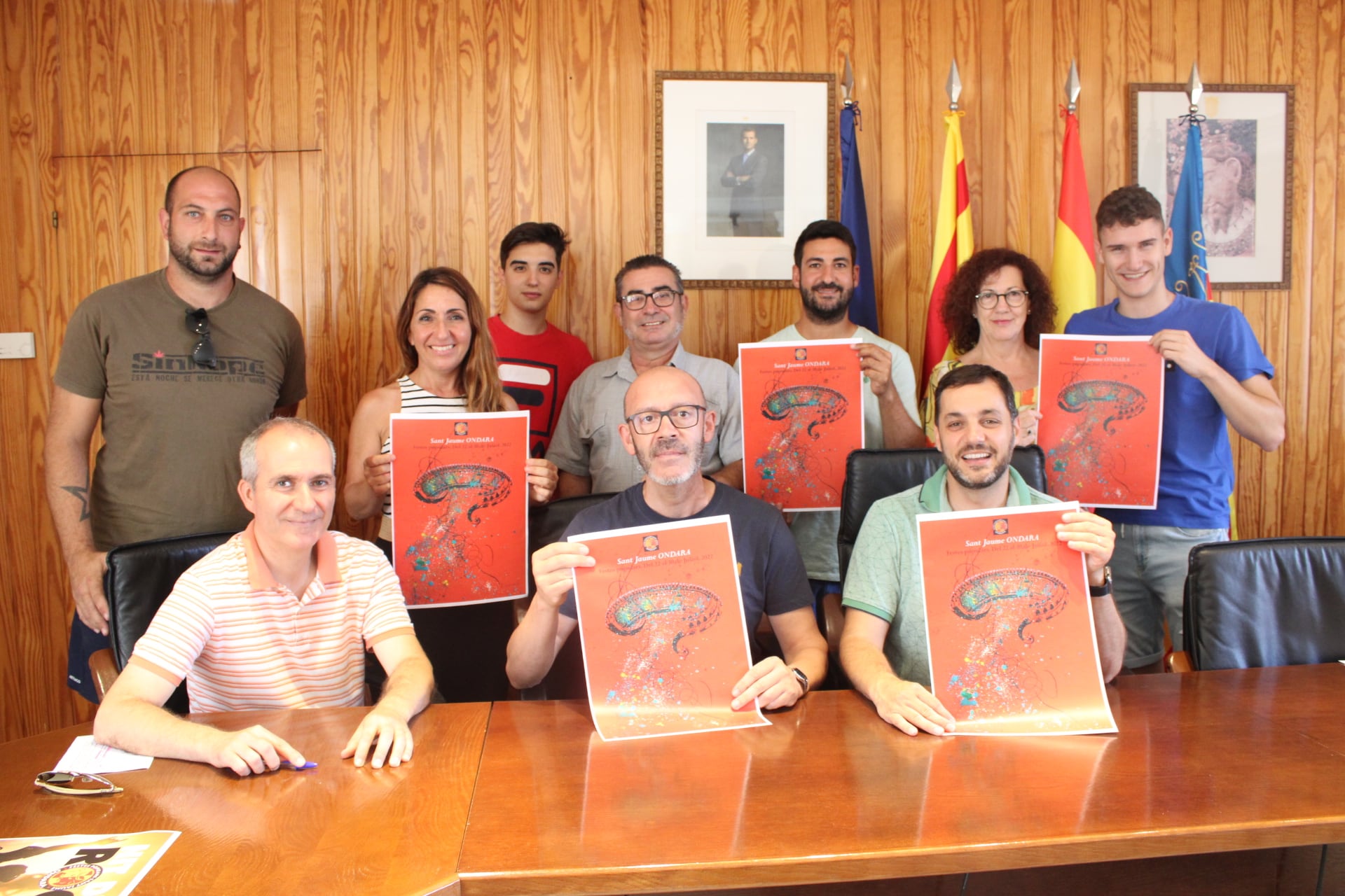 Presentación fiestas Sant Jaume 2022.