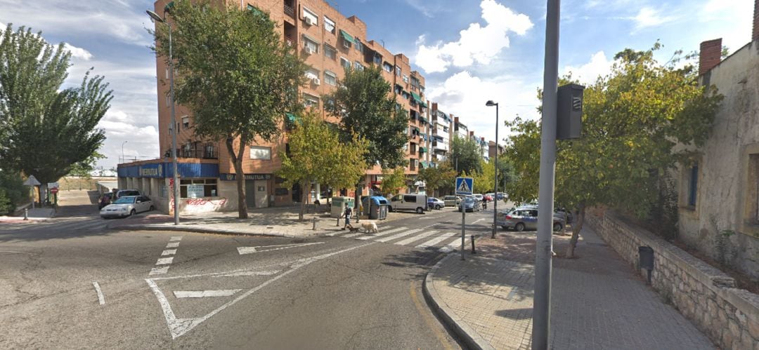 La avenida de Andalucía en Valdemoro