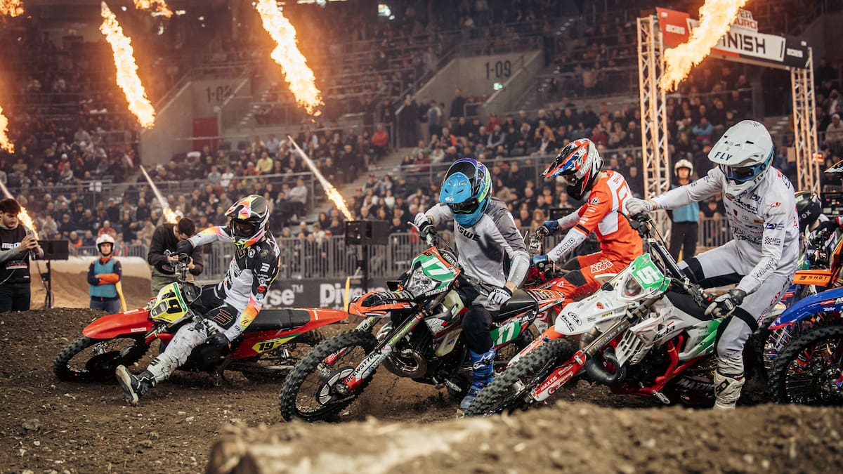 Manu Gómez, subcampeón del mundo júnior de SuperEnduro