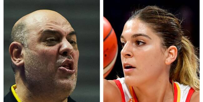 Lucas Mondelo, a la izquierda, y Marta Xargay, a la derecha