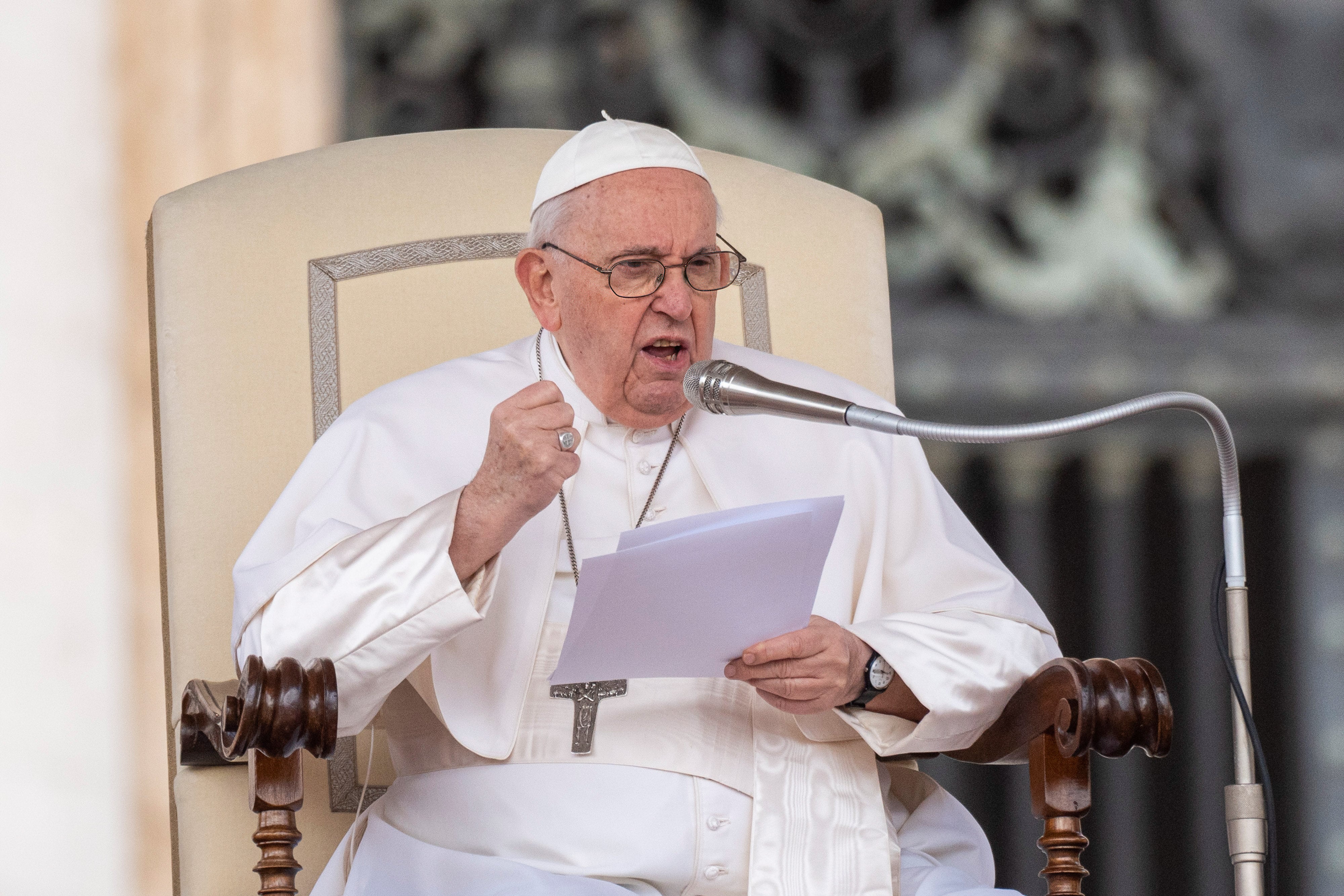 Imagen de archivo del Papa Francisco