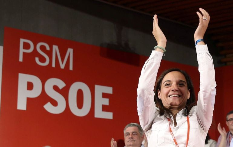 La secretaria general del PSOE-M, Sara Hernández.