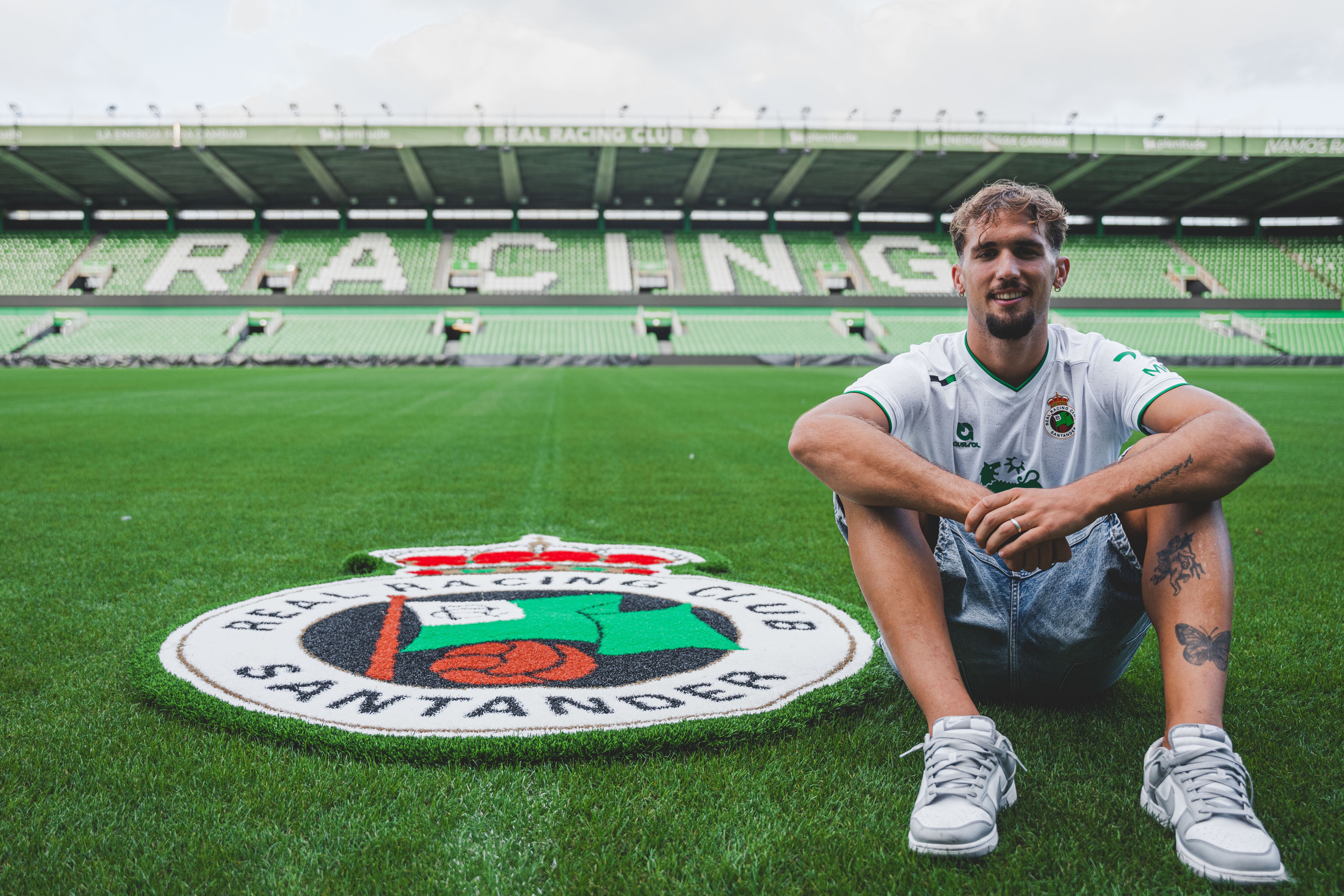 Pablo Ramón, en El Sardinero.