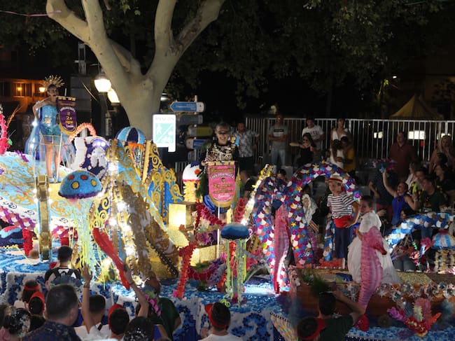 Falla Centro, segundo premio de Carrozas 2023.