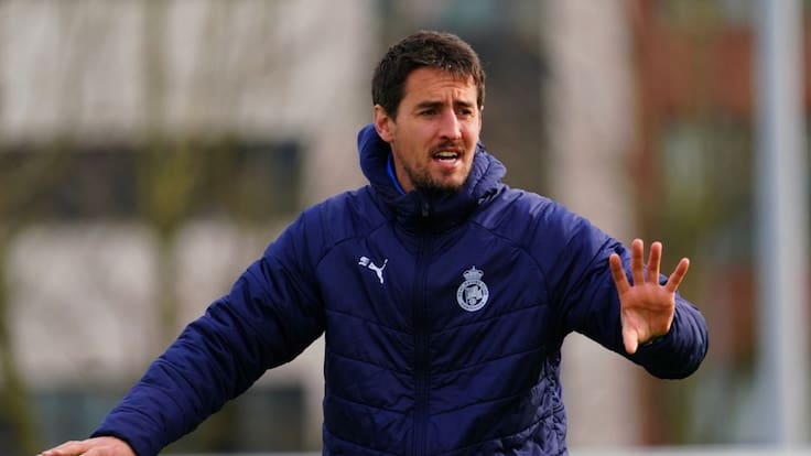 Declaraciones de Aritz Solabarrieta tras el Ebro 2-4 Racing