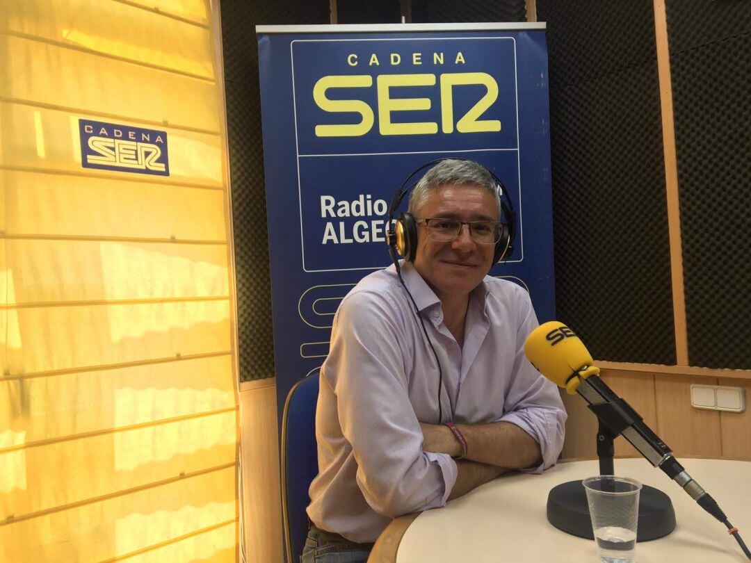 Juajn Casanova durante su intervención en Hoy por Hoy Campo de Gibraltar