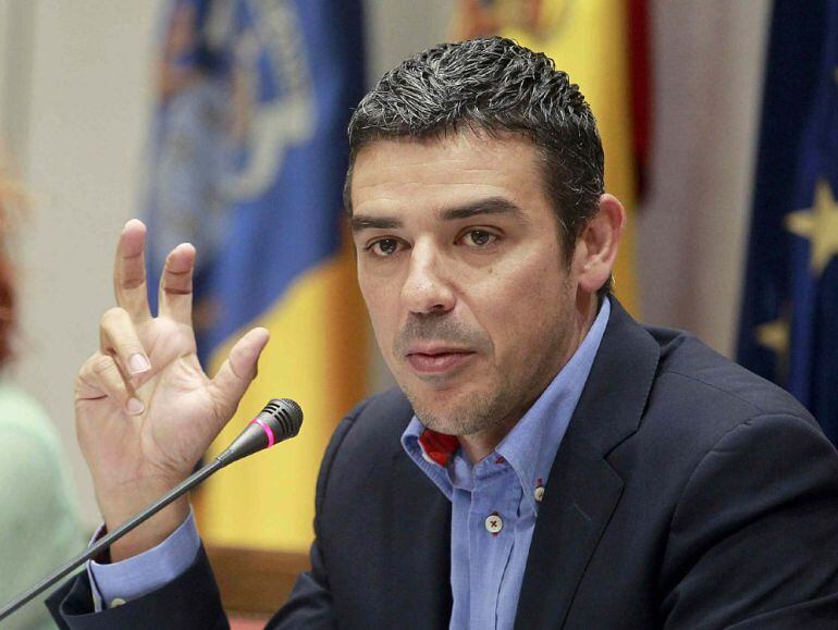 El consejero de Agricultura,Ganader&iacute;a, Pesca y Aguas del Gobierno de Canarias, Narvay Quintero. 