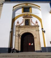 Fachada de la Iglesia de la Victoria. Convento de los franciscanos mínimos