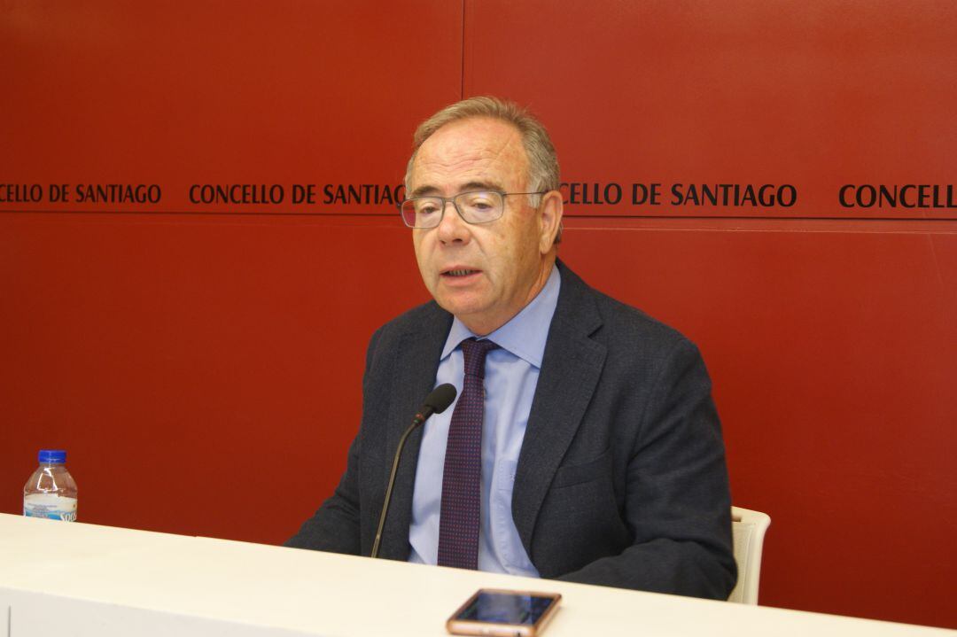 Xosé Sánchez Bugallo, alcalde de Santiago