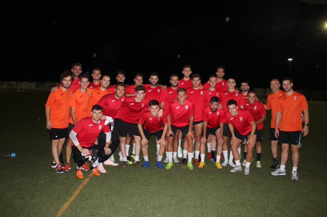 Entrenamiento del Illescas en esta pretemporada