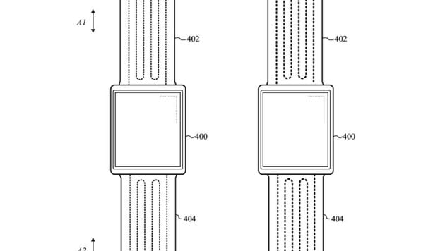 El cable ayudaría a enviar impulsos desde el Apple Watch para ajustar la correa.