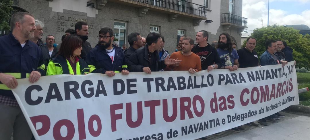 Movilización de los trabajadores de Navantia